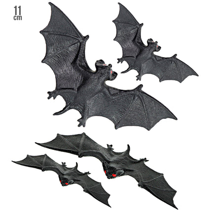 Halloween Murciélago Falso 11cm 4pcs