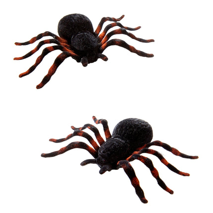 Araña Falsa Halloween 10cm 2pcs