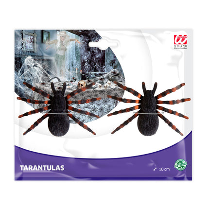 Araña Falsa Halloween 10cm 2pcs
