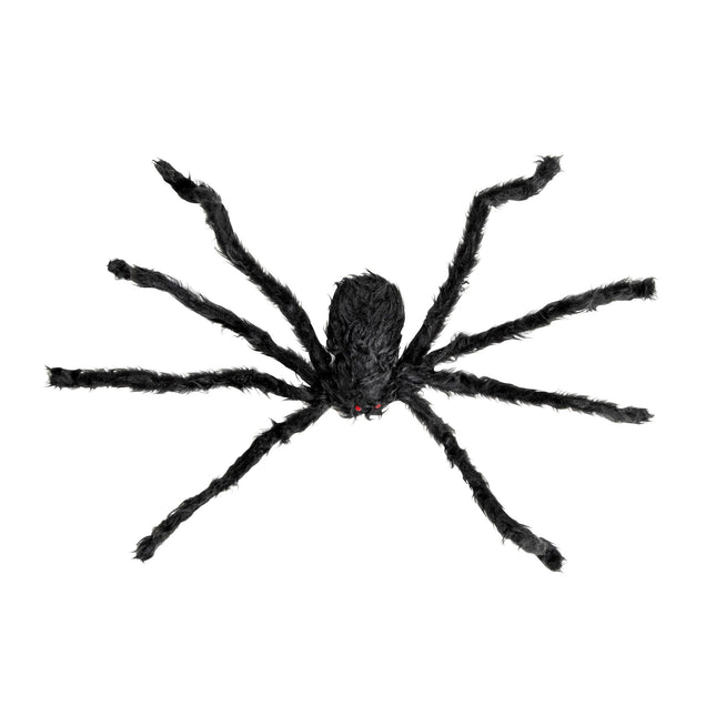 Halloween Araña Falsa Negra 75cm