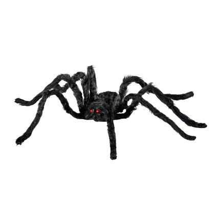 Halloween Araña Falsa Negra 75cm