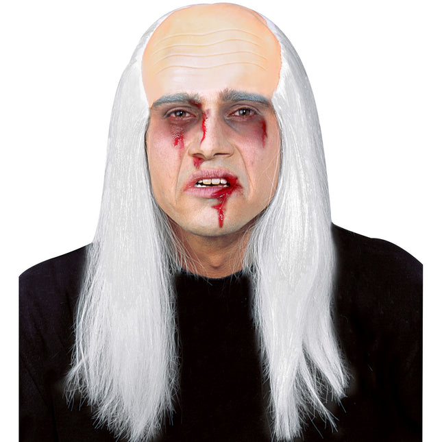 Peluca de Halloween Cabeza Calva