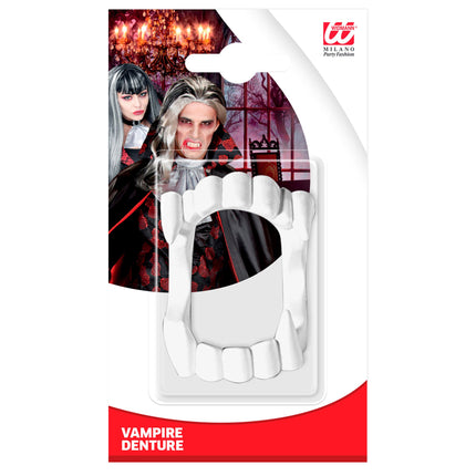 Halloween Dientes Falsos Negro Rojo Vampiro