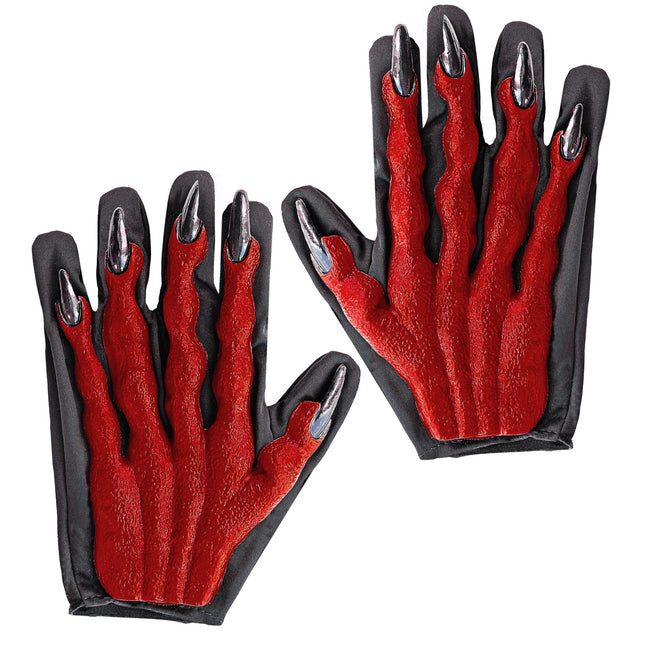 Guantes de Halloween Diablo