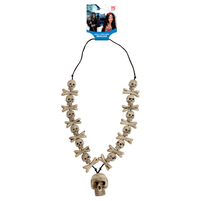 Collar de Halloween Calaveras