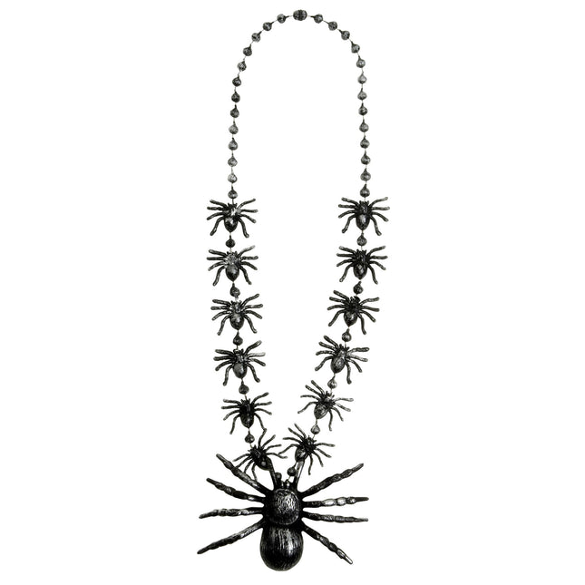 Collar de Halloween Arañas 40cm