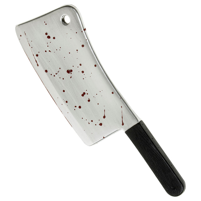 Hacha Falsa de Halloween Sangre 44cm