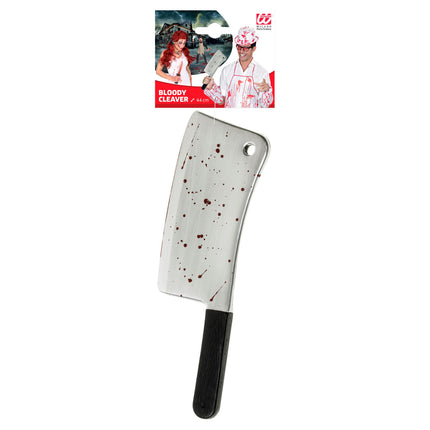 Hacha Falsa de Halloween Sangre 44cm