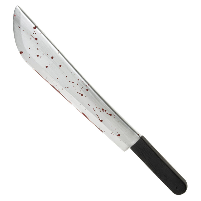 Halloween Cuchillo Falso Con Sangre 54cm