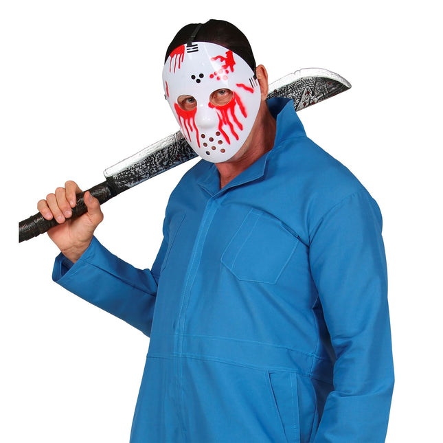 Máscara de Halloween Hockey