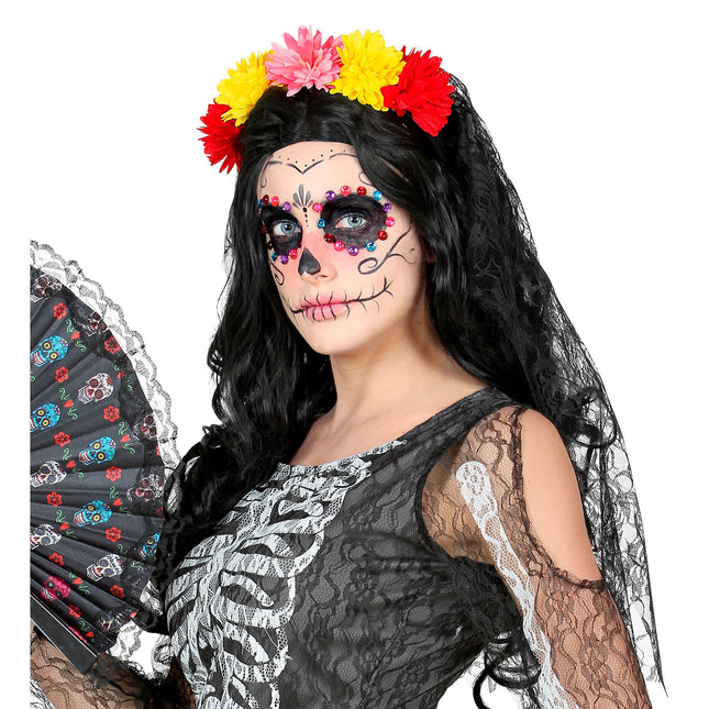 Velo Día De Los Muertos
