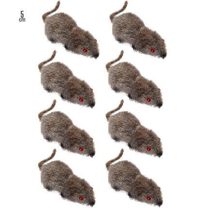 Halloween Ratón Falso 5cm 8pcs