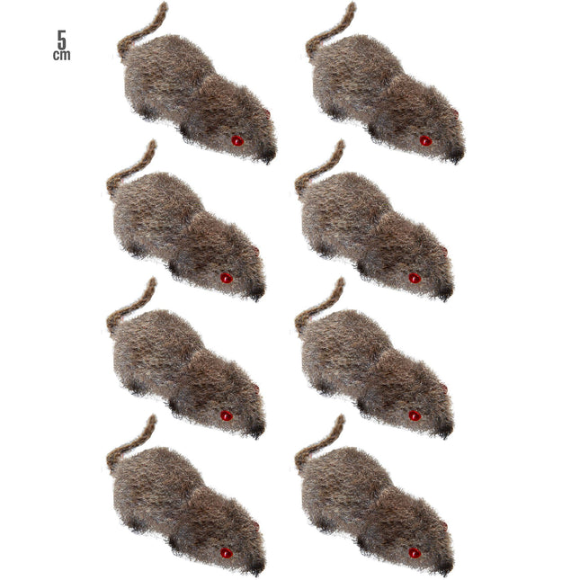 Halloween Ratón Falso 5cm 8pcs