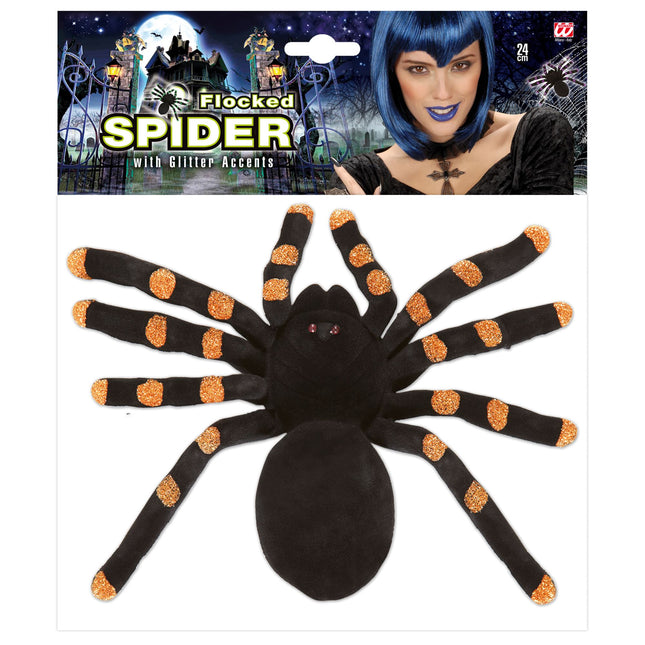 Araña Falsa Halloween 24cm 2pcs