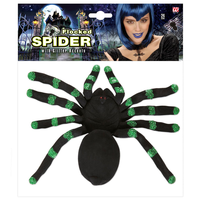 Araña Falsa Halloween 24cm 2pcs