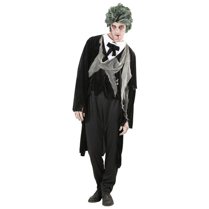 Disfraz Halloween Hombre Zombie 4 piezas