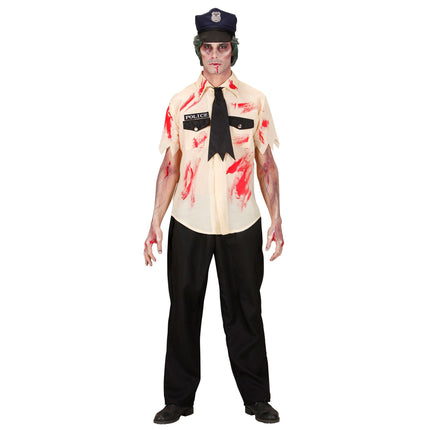 Disfraz Halloween Policía Zombie