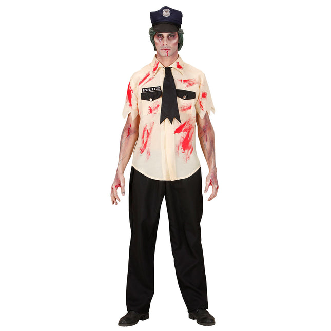 Disfraz Halloween Policía Zombie