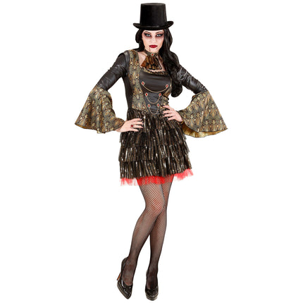Disfraz de Halloween de Vampiresa Gótica para Mujer