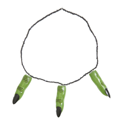 Collar de Halloween con Dedos