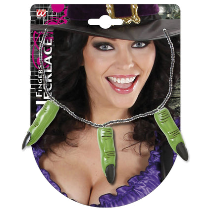 Collar de Halloween con Dedos