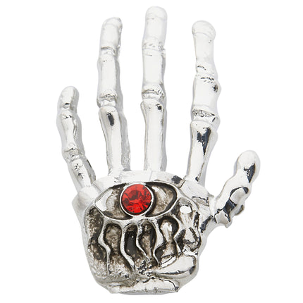 Broche de Halloween Mano de Esqueleto