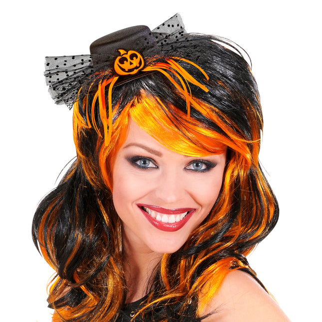 Sombrero de Halloween Calabaza Mini