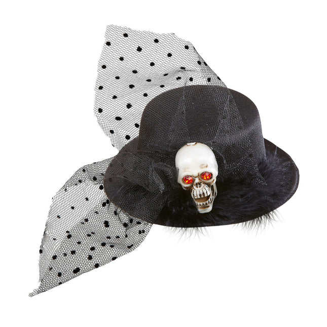 Sombrero de Halloween Calavera Mini