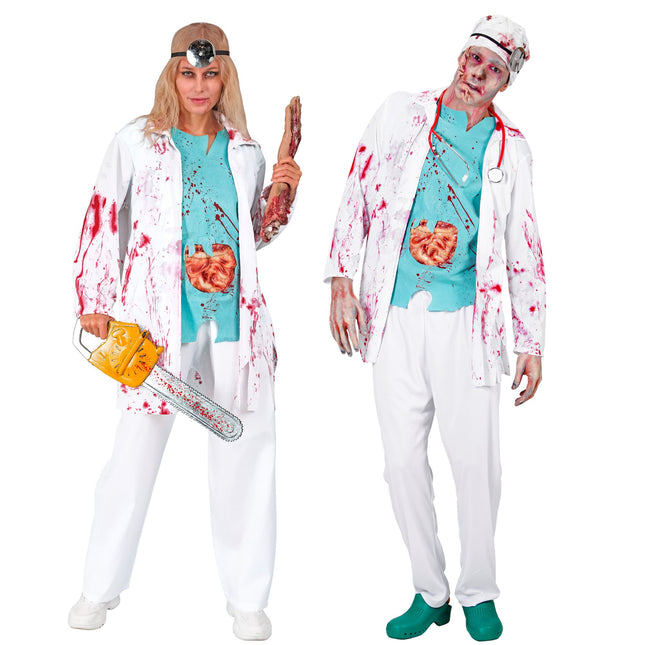 Disfraz de Halloween de Médico Zombi