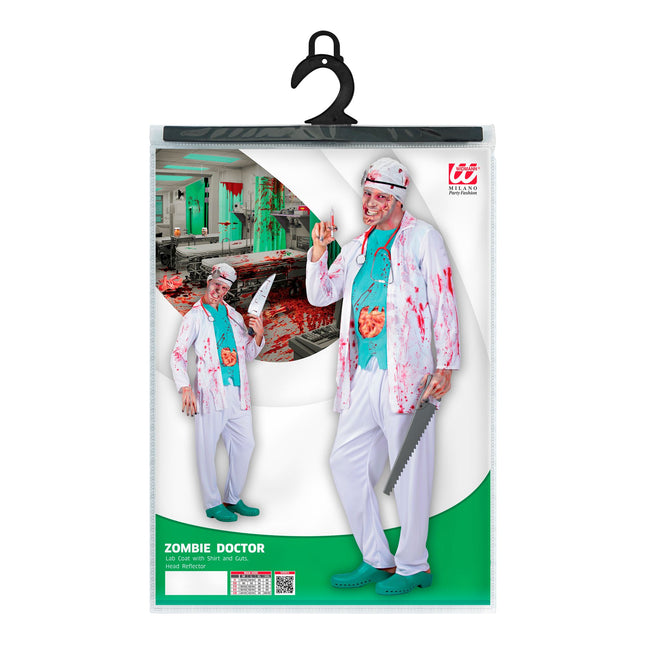 Disfraz de Halloween de Médico Zombi