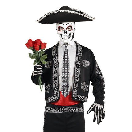 Dia De Los Muertos Mascara Blanca