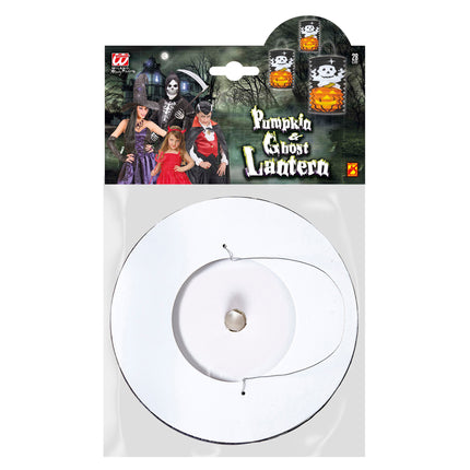 Linterna de Halloween Calabaza y Fantasma