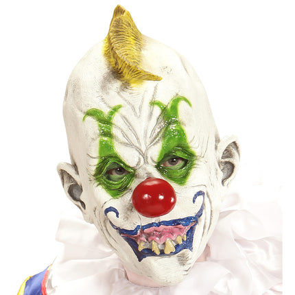 Máscara de Halloween de colores Payaso Loco