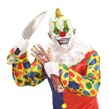 Máscara de Halloween de colores Payaso Loco