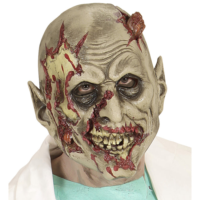 Máscara de Halloween Laboratorio Zombie