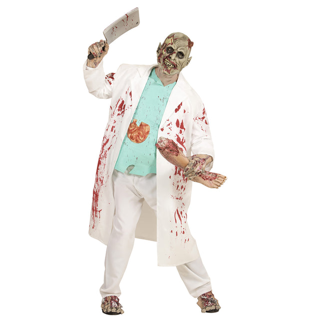 Máscara de Halloween Laboratorio Zombie