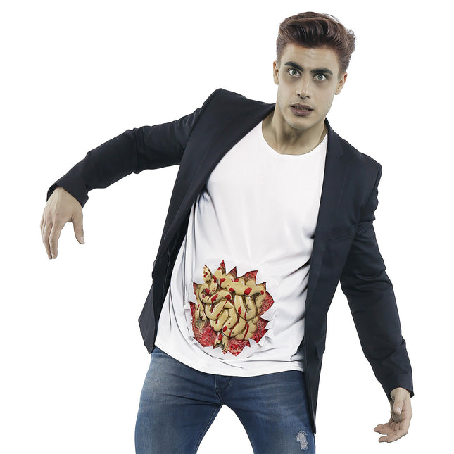 Camisa de Halloween Intestinos de hombre