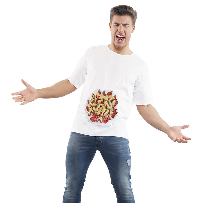 Camisa de Halloween Intestinos de hombre
