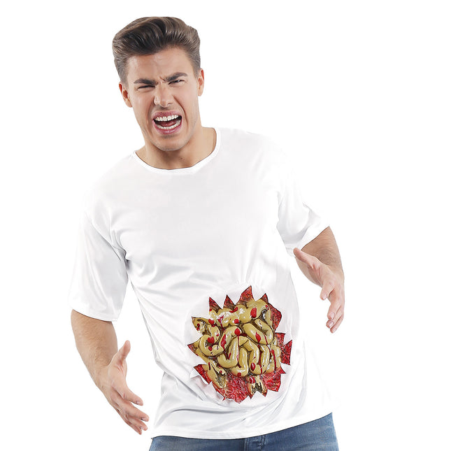 Camisa de Halloween Intestinos de hombre