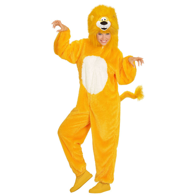PLUSHE LEÓN AMARILLO, XL 190CM