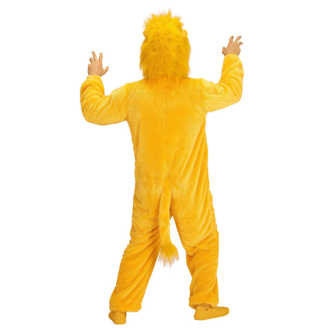 PLUSHE LEÓN AMARILLO, XL 190CM