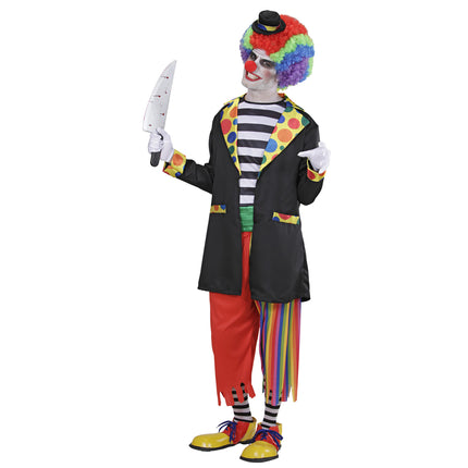 Traje de payaso hombre 5 piezas
