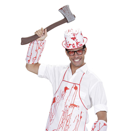Hacha falsa de Halloween