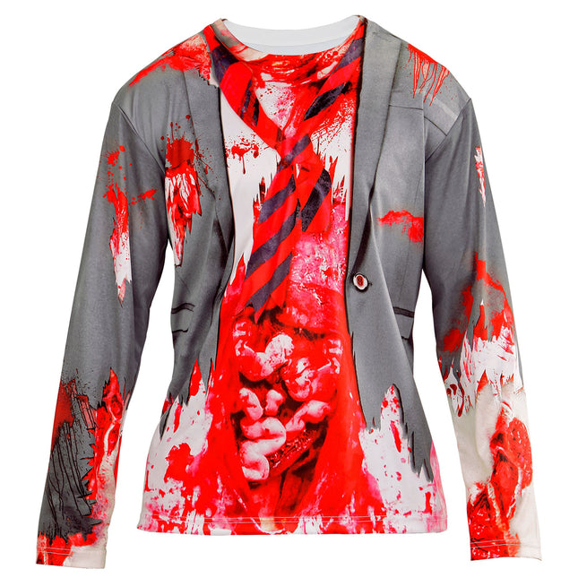 Camiseta Halloween Hombre Zombie