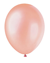 Globos Oro Rosa 30cm 8pcs