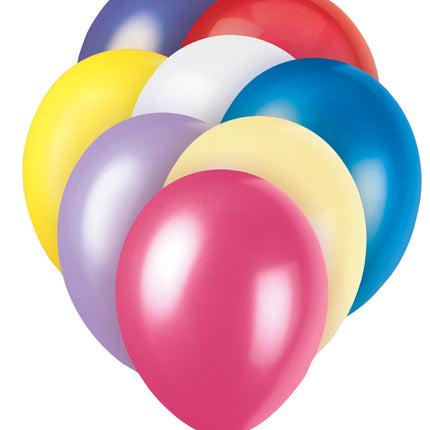12" Globos Perlados Premium, 8ct - Surtidos Pastel