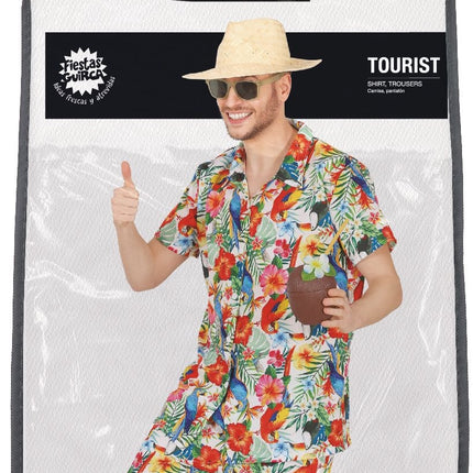 Disfraz de Hawaii Hombre 2 piezas
