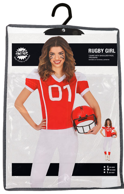 Disfraz de Rugby para Mujer