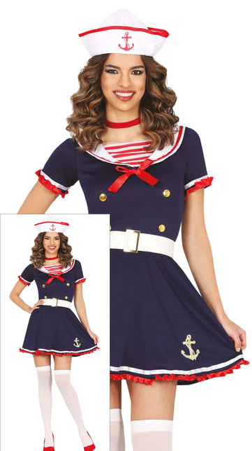 Vestido Señoras Marinero
