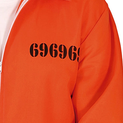 Traje de villano Naranja Hombres